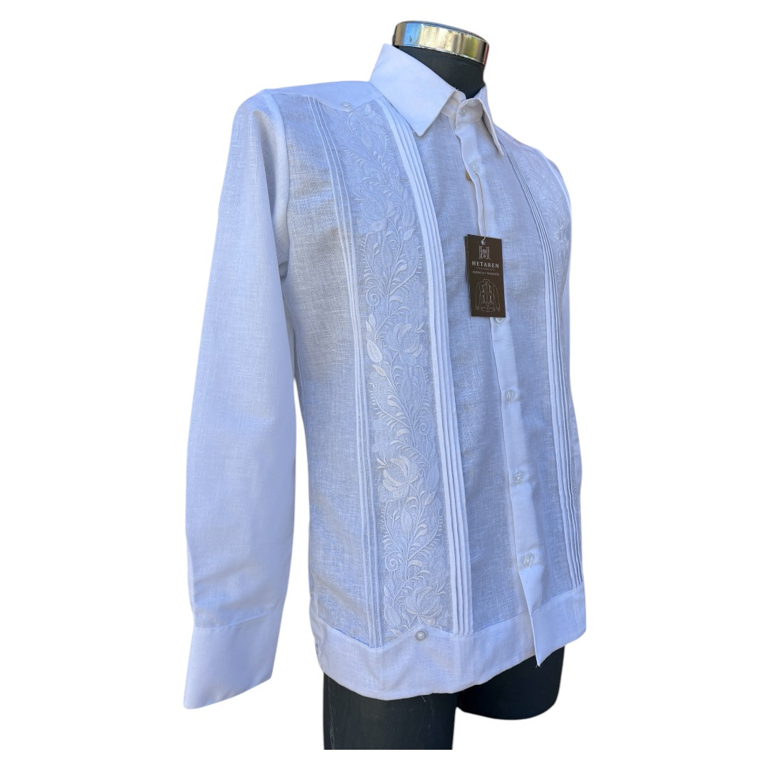 Guayabera manga larga MOD.088 Ilusión